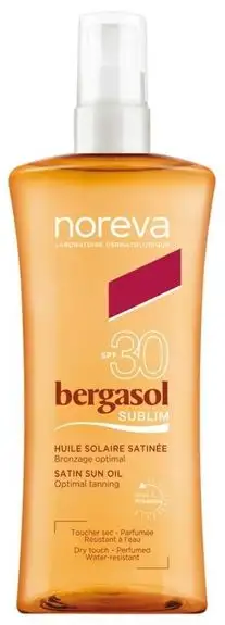 Bergasol Sublim Huile Solaire Satinée SPF30 150 ml