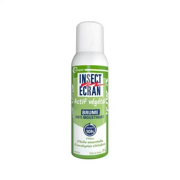 Insect Ecran actif végétal Brume anti-moustiques - 100ml Cooper