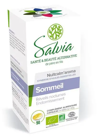 Salvia Nutrition Nuitcalm'aroma 90 capsules