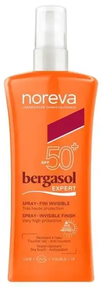 Anti gaspi 03/26 Noreva Bergasol Expert Spray Fini Invisible SPF50+ 125 ml