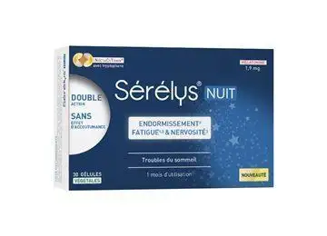 Sérélys Nuit 30 Gélules Végétales