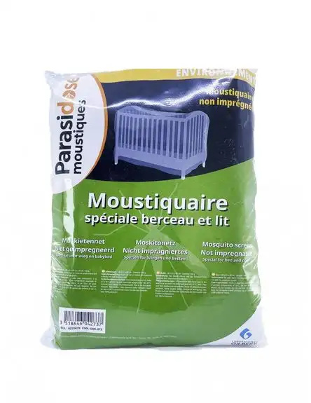 Parasidose Moustiquaire Non Imprégnée Spéciale Berceau et Lit