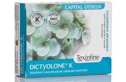 Texinfine Dictyolone K 45 comprimés