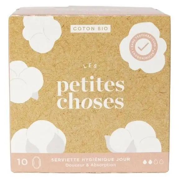 Les petites choses serviettes hygiéniques jour normale par 10