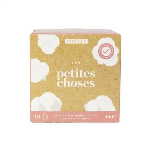 Les petites choses serviettes hygiéniques Nuit par 10