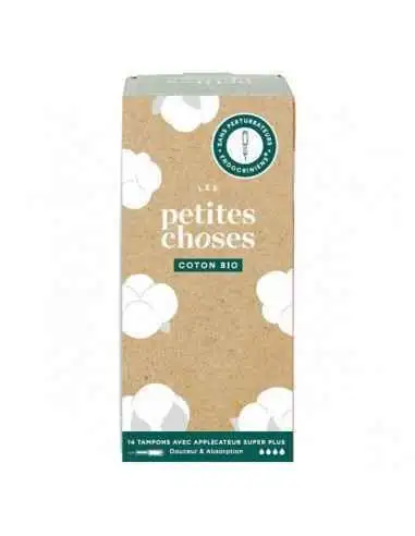 Les Petites Choses Tampons bio avec applicateur Flux Super Plus x14