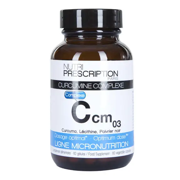 Nutri Prescription CCM03 Complexe Curcuma 60 gélules