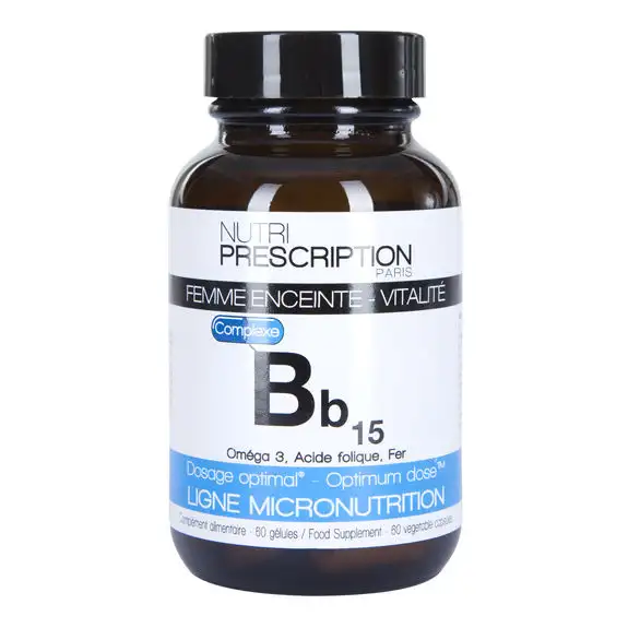 Nutri Prescription BB15 Vitamines Femmes enceintes 60 gélules