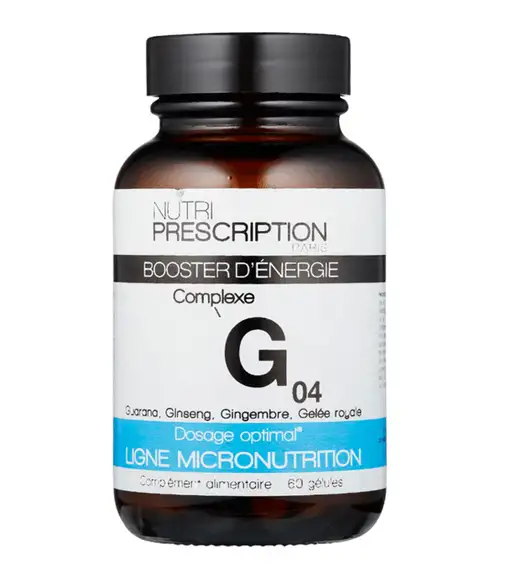 Nutri Prescription GO4 Booster d'énergie 60 gélules