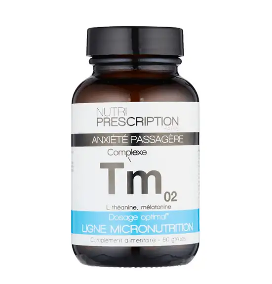 Nutri Prescription TM02 Anxiété passagère 60 gélules