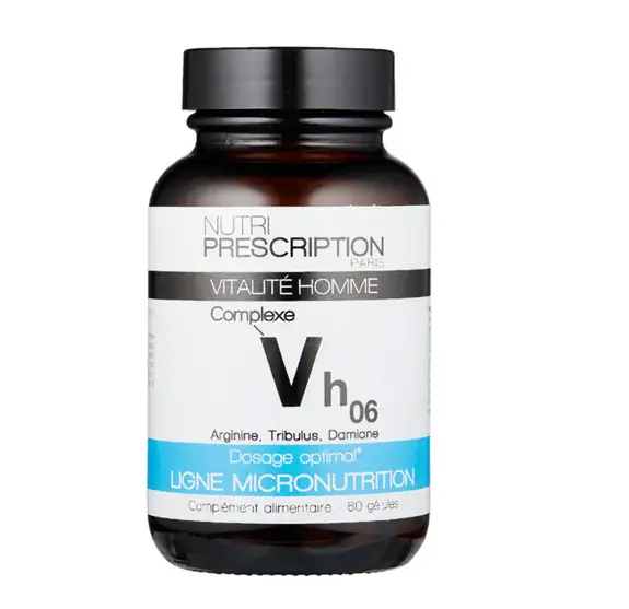 Nutri Prescription VH06 Vigueur masculine 60 gélules