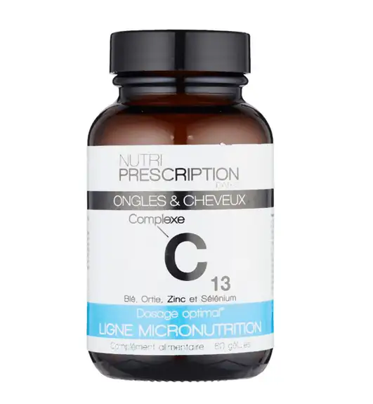 Nutri Prescription C13 Ongles et cheveux 60 gélules