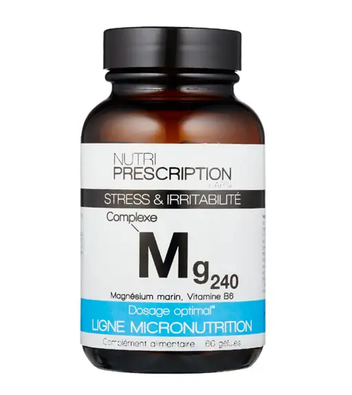 Nutri Prescription MG240 Stress et irritabilité 60 gélules