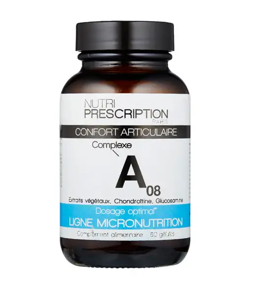 Nutri Prescription A08 confort articulaire 60 gélules