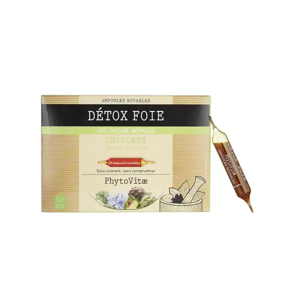 PhytoVitae DETOX FOIE 20 ampoules
