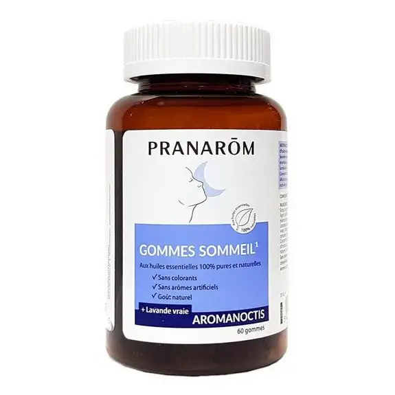 Pranarôm Aromanoctis Gommes sommeil - 60 gummies
