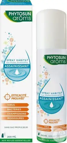 Phytosun Arôms Assainissant Spray Habitat 200ml