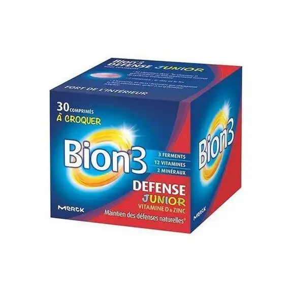 BION 3 Défense Junior 30 Comprimés À Croquer