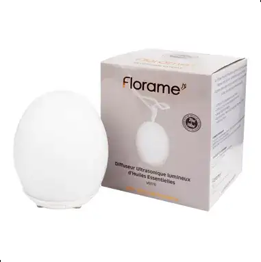 FLORAME Diffuseur lumineux d'huiles essentielles en verre SAINT REMY DE PROVENCE