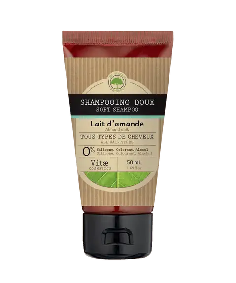VITAECOSMETICS Shampooing doux au lait d'amande 50ml