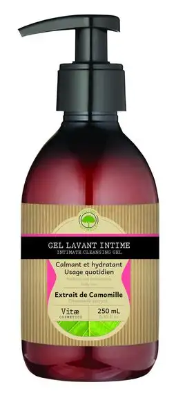 VITAECOSMETICS Gel lavant intime 250 ml