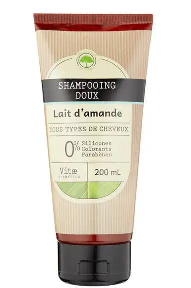 VITAECOSMETICS  Shampooing doux au lait d'amande 200ml