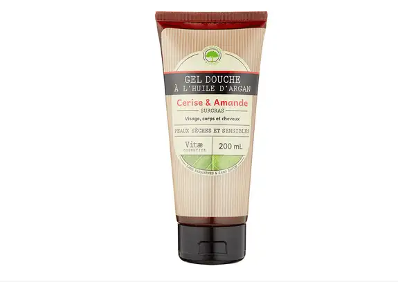 VITAECOSMETICS Gel douche surgras Cerise & Amande