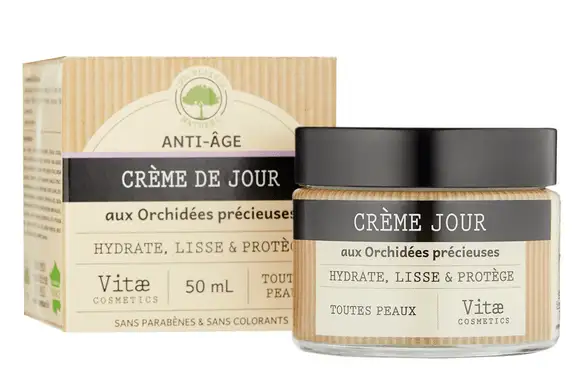 VITAECOSMETICS Crème de jour aux Orchidées précieuses 50ml