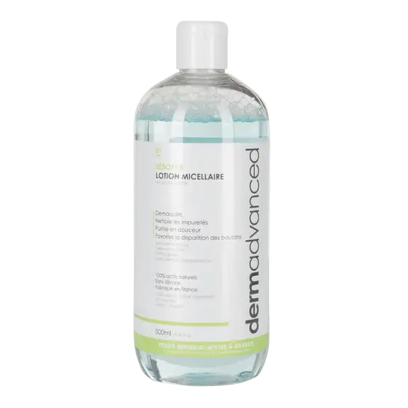 DermAdvanced Lotion micellaire peaux grasses 500ml
