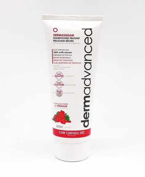 DermAdvanced Shampooing traitant pellicules sèches 200ml
