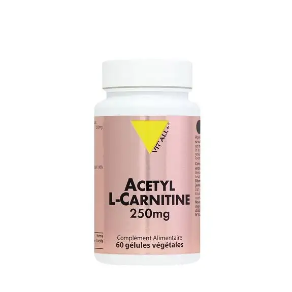 VITALL + ACETYL L-CARNITINE 250mg 60 gel