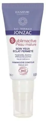 Eau de Jonzac Sublimactive Peau Mature Soin Yeux Éclat Fermeté Bio 15 ml