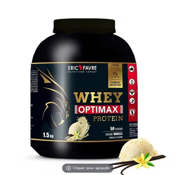 Eric Favre Whey Optimax Protein vanille 1.5kg