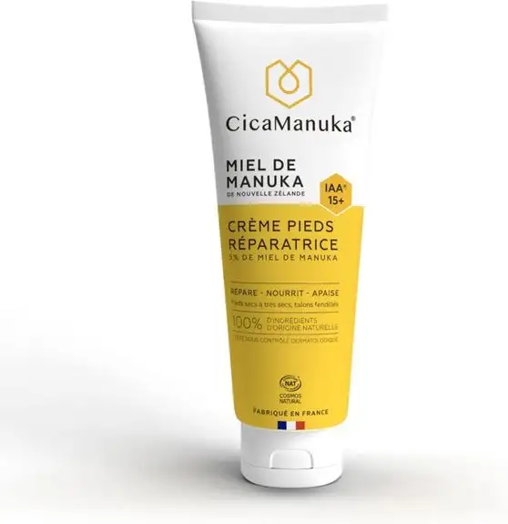 CicaManuka Crème pieds réparatrice au miel de Manuka 75ml