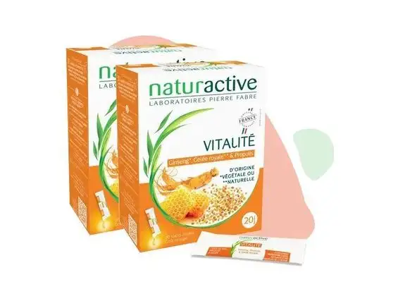 Naturactive Vitalité Lot de 2 x 20 Sticks Fluides