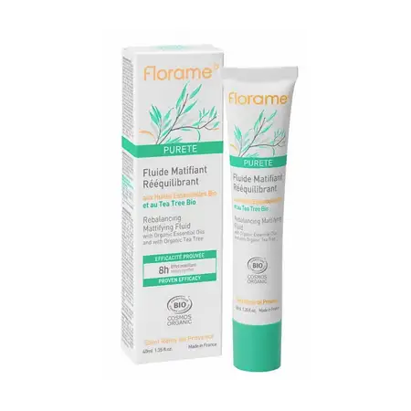 Florame Fluide Matifiant Rééquilibrant 40ml
