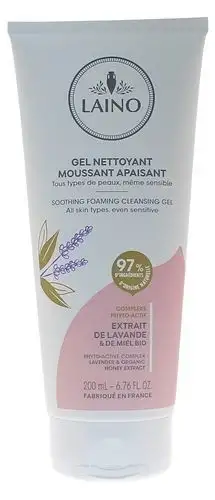Laino Gel Nettoyant Moussant Apaisant 200 ml