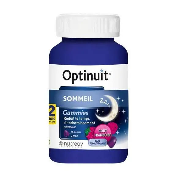 Nutréov Optinuit Sans Accoutumance 60 gummies