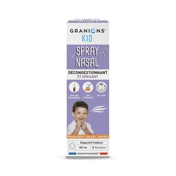 Granions Kid Spray Nasal Flacon 20 ml