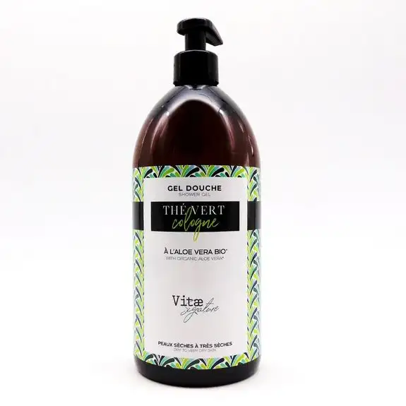 VitaeSignature Gel douche Thé vert & Cologne 1L