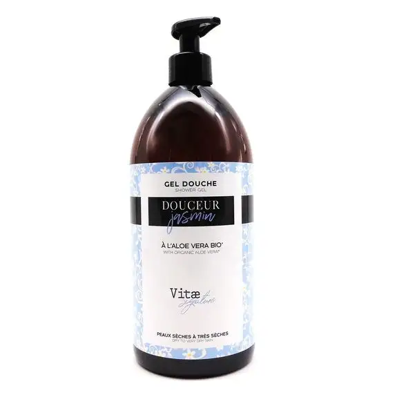 VitaeSignature Gel douche à l'aloe vera bio 1L