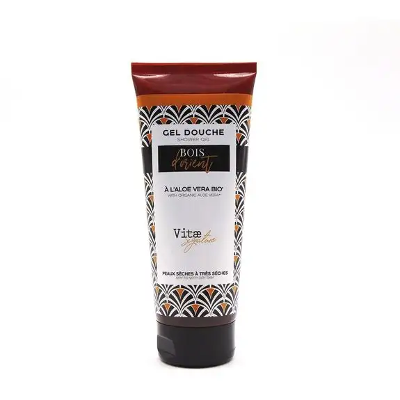 VitaeSignature Gel douche à l'aloe vera bio Bois d'Orient 200ml