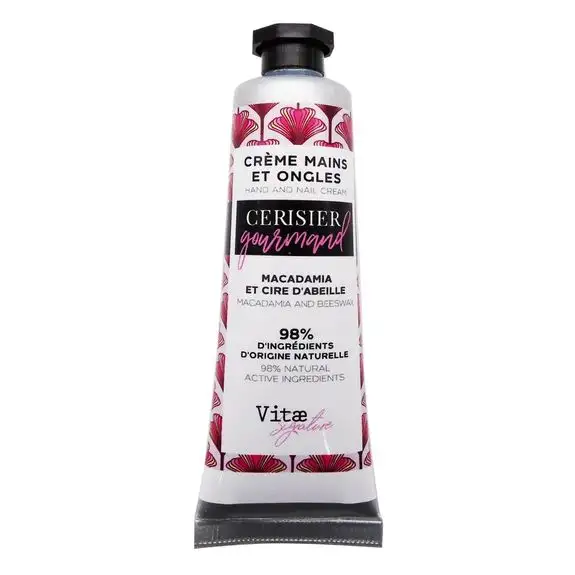 VitaeSignature Crème mains et ongles Cerisier Gourmand 30ml