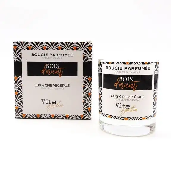 VitaeSignature Bougie Parfumée Bois d'orient