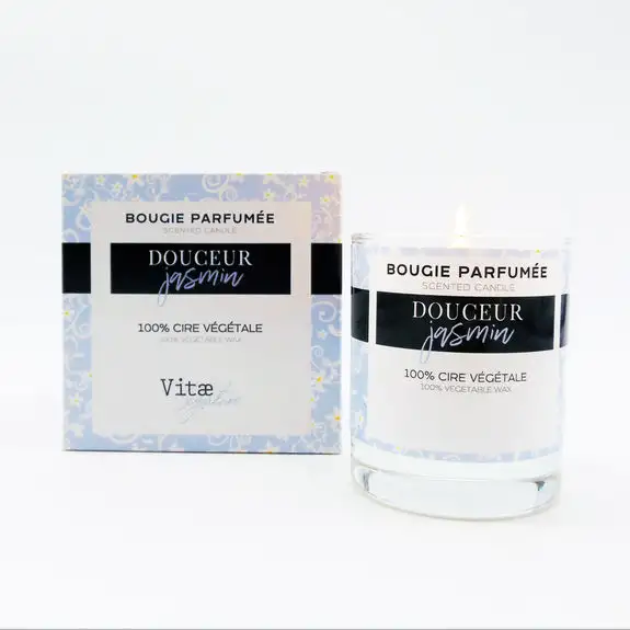 VitaeSignature Bougie Parfumée Douceur Jasmin