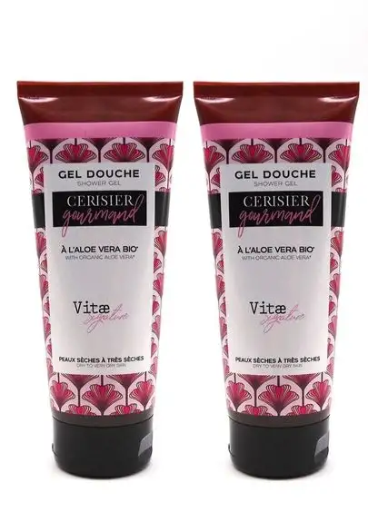 VitaeSignature  Gel douche - Cerisier Gourmand 200MLX2