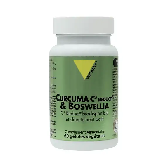 Vitall+ curcuma C3 reduct + boswellia 60 gélules végétales