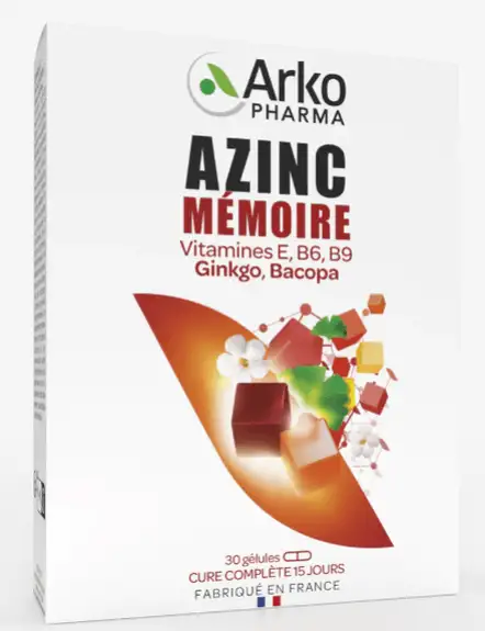 AZINC MEMOIRE 30 Gél