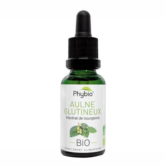 Oemine phybio Macérat de bourgeons bio 30 ml Aulne glutineux