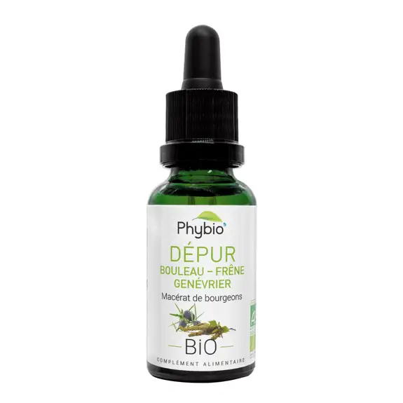 Oemine phybio Macérat de bourgeons bio 30 ml dépur